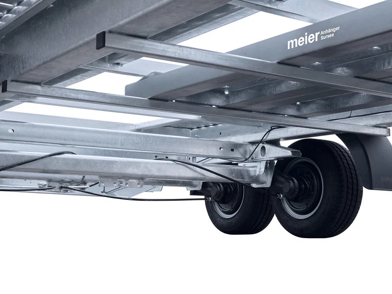 Remolque portacoches Carkeeper 4820 Temared de 3 ejes y 3500 kg - Imagen 4