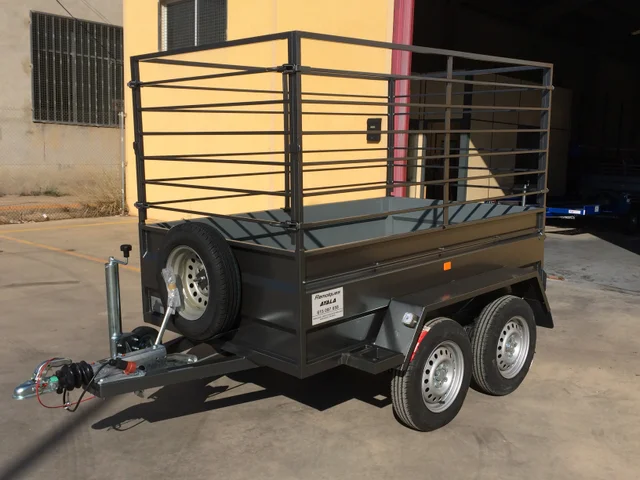 Remolque 2 ejes 2.500 x 1.500 x 500 – Reforzado – Mma 750 kg - Imagen 5