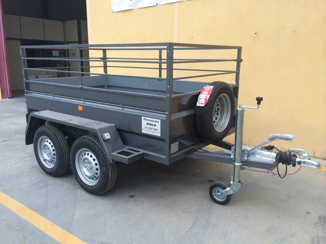Remolque 2 ejes 2.500 x 1.500 x 500 – Reforzado – Mma 750 kg - Imagen 3