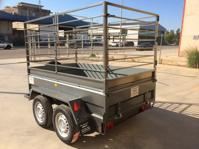 Remolque 2 ejes 2.500 x 1.500 x 500 – Reforzado – Mma 750 kg - Imagen 2