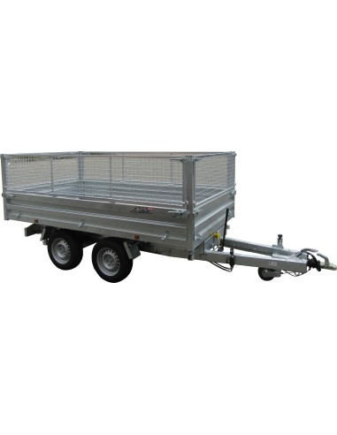 REMOLQUE VOLQUETE 2500 KG 322 X 170 VOLQUETE ELÉCTRICO + BOMBA MANUAL 39610PE - Imagen 5